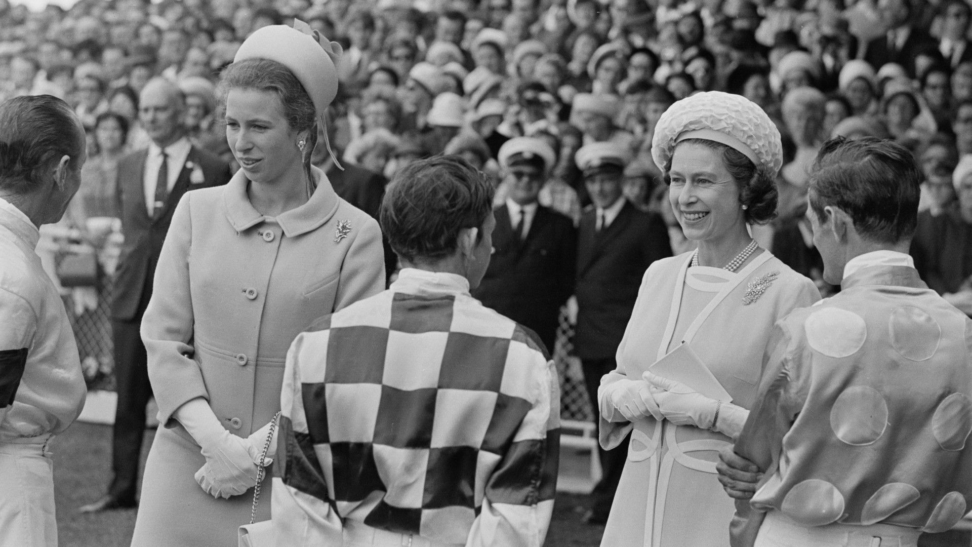 <p>                     Queen Elizabeth II indulged in one of the greatest passions in her life during a trip to Sydney, Australia, when she visited the Randwick Racecourse in April 1970 alongside Princess Anne.                   </p>                                      <p>                     She first visited the racecourse during her 1954 visit to the country, during which they named a race after her, the Queen Elizabeth II Stakes.                   </p>                                      <p>                     During her second visit in the 70s, the horse Panvale won with 100/1 odds, and the apprentice jockey riding him, Peter Cook, won his first race as a jockey. To celebrate, the Queen presented Peter with his winning trophy, and appeared delighted at his early success in a sport she loved so much.                   </p>