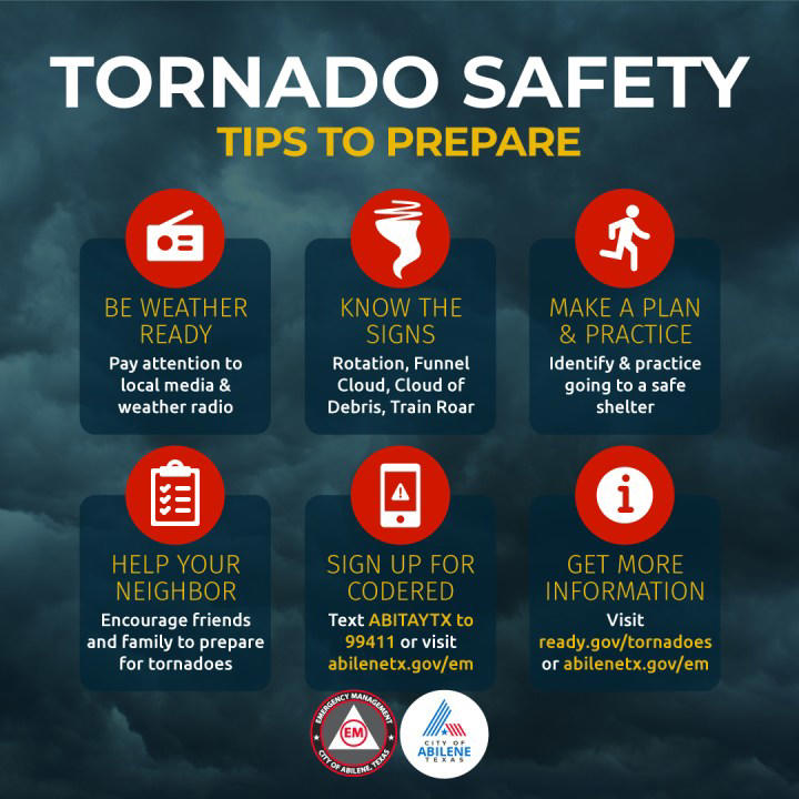 Prep & plan: Abilene hosts city-wide tornado drill