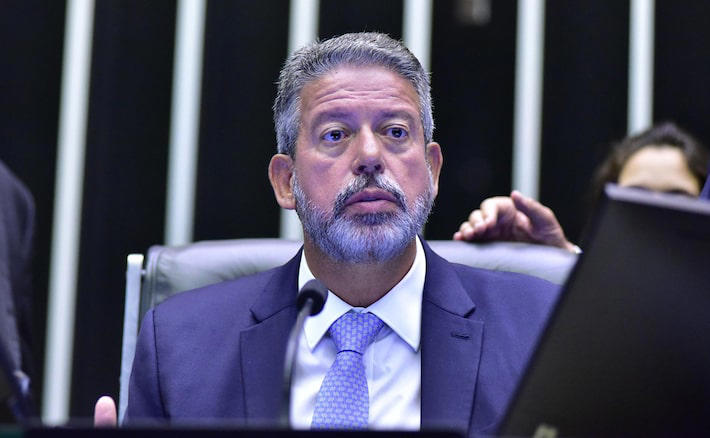 O presidente da Câmara dos Deputados, Arthur Lira (PP-AL), em foto de 6 de fevereiro de 2024 Foto: Zeca Ribeiro/Agência Câmara
