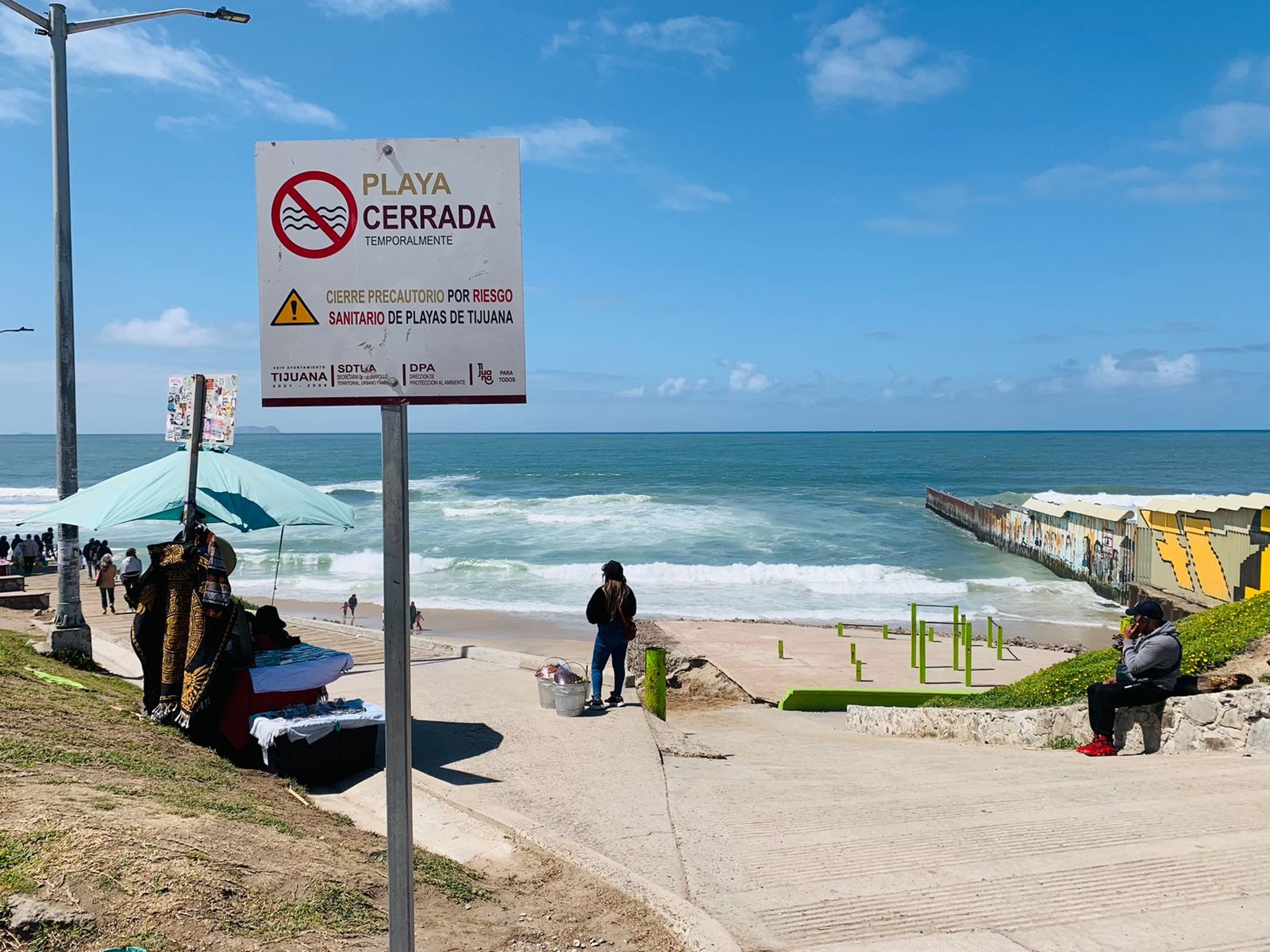 cierran playas contaminadas en tijuana tras estudio de cofepris