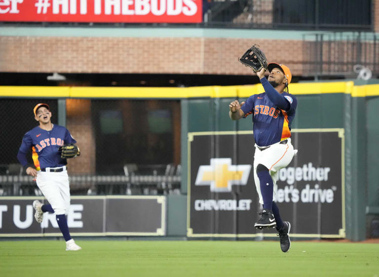 The Astros traded outfielder Corey Julks for pitcher Luis Rodriguez. 