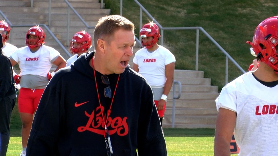 Bronco Mendenhall Brings New Intensity To UNM Spring Football