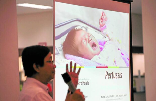 doh: 40 child deaths due to pertussis logged so far this year