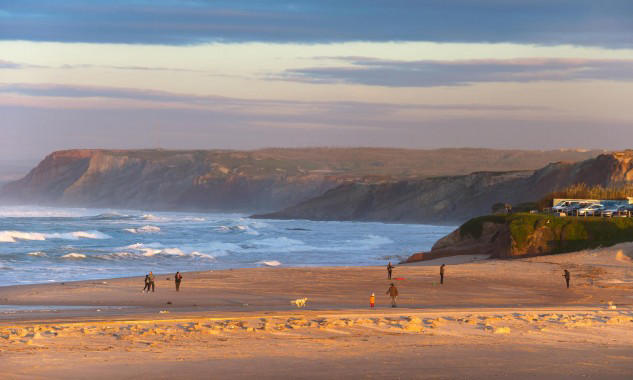 Enjoy the sunset at Peniche beach