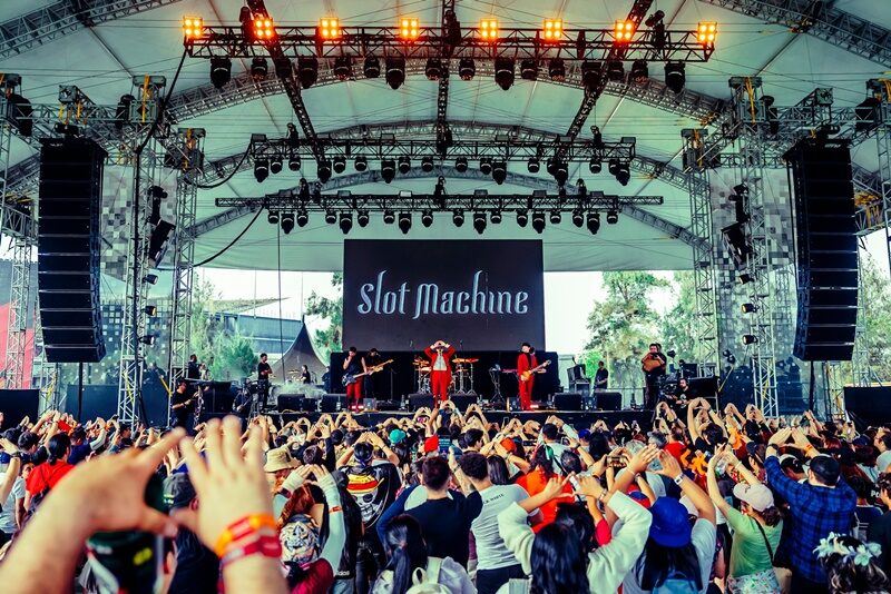 slot machine บินลัดฟ้า บุก เทศกาลดนตรี vive latino festival