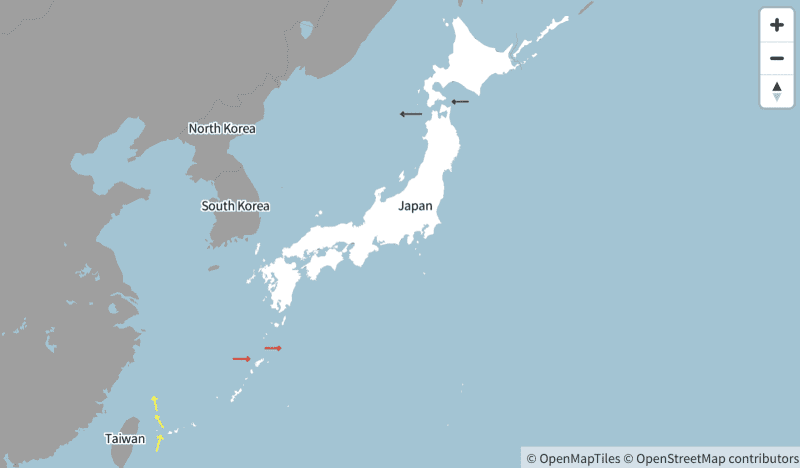 日本の自衛隊、西太平洋への進出を窺う中ロ艦船の監視と情報収集に活躍