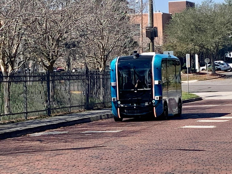 Automated vehicles 101: FSCJ uses downtown campus as route for sensor ...