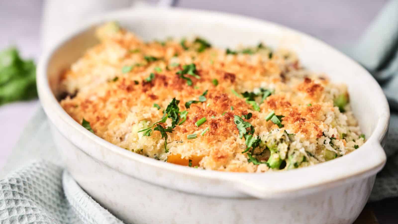 <p>Celebrate Easter with our Vegetable Casserole, a delightful dish bursting with vibrant flavors. Whether as a hearty side or a standalone meal, this casserole is a versatile addition to your Easter table that’s sure to please everyone. Get ready to indulge in a wholesome feast that’s as good for you as it is delicious!<br><strong>Get the Recipe: </strong><a href="https://twocityvegans.com/vegetable-casserole/?utm_source=msn&utm_medium=page&utm_campaign=msn">Vegetable Casserole</a></p>