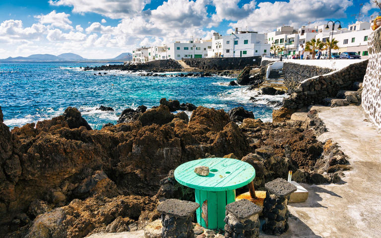 One of the best things to do in Lanzarote is visiting one of the quaint villages along the coast, such as the whitewashed town of Haria - Mikel Bilbao / VWPICS/VW Pics