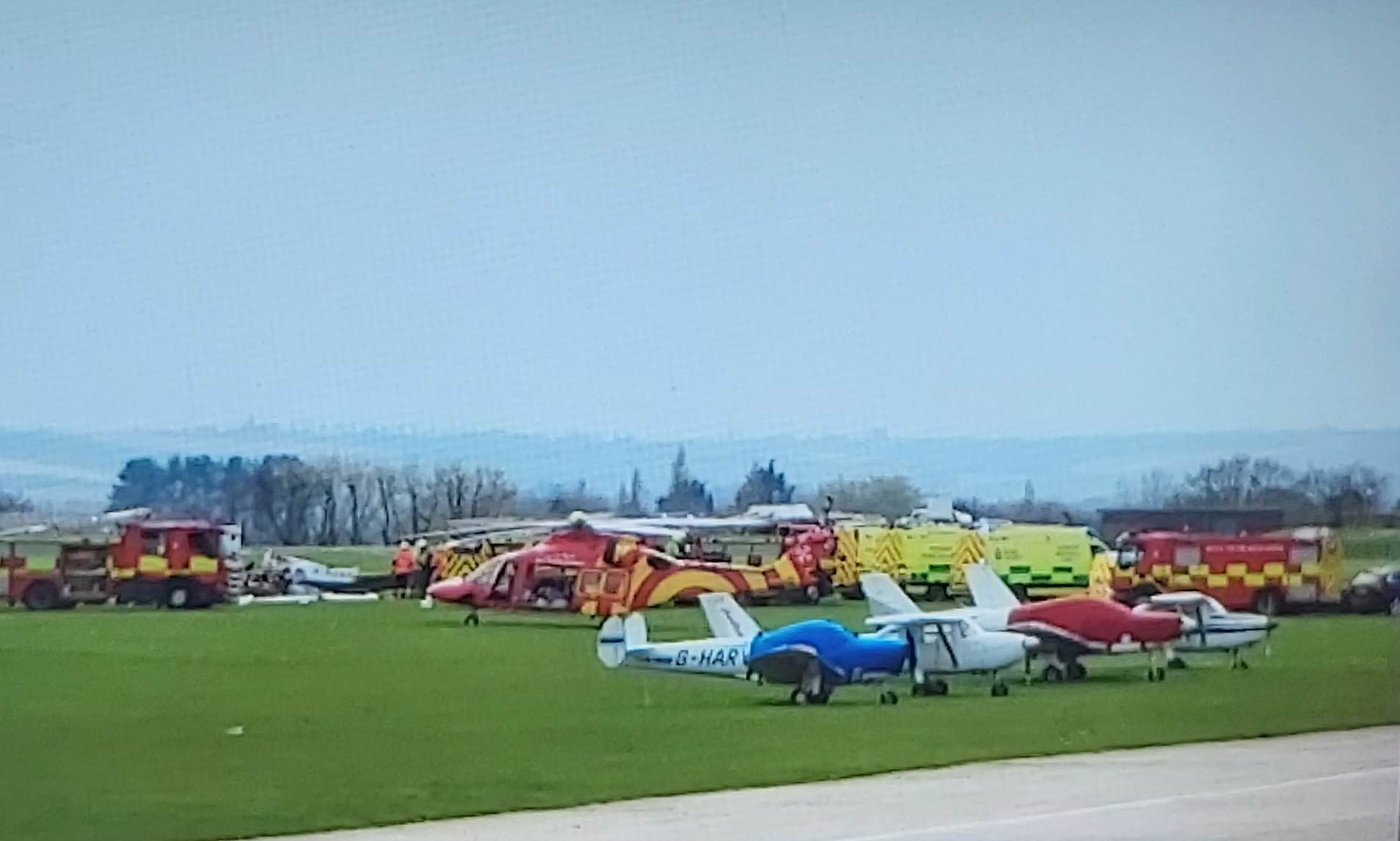 Man Dies After Private Plane Crashes At Imperial War Museum Airfield In ...