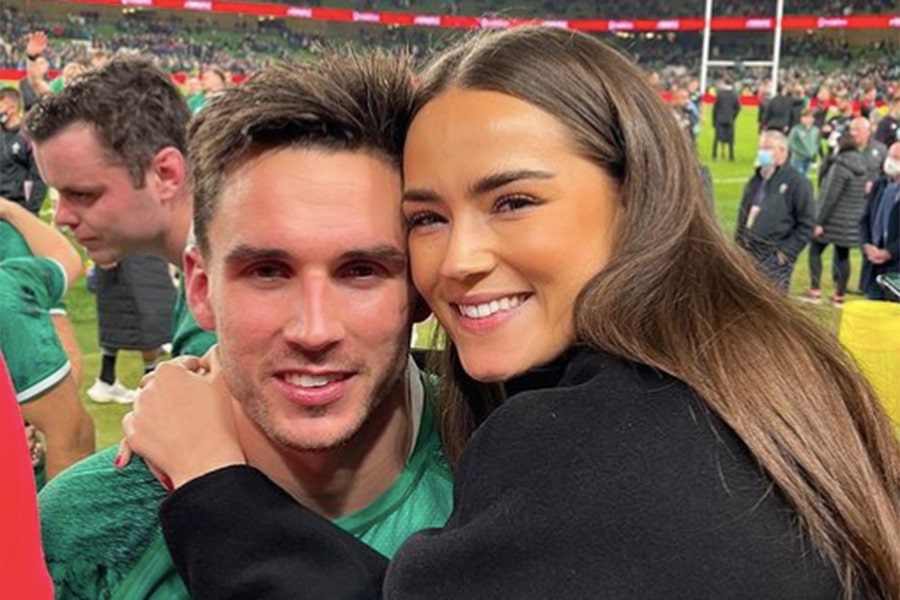 joey carbery and robyn flanagan weigh up the prospect of a new life in france as her due date approaches