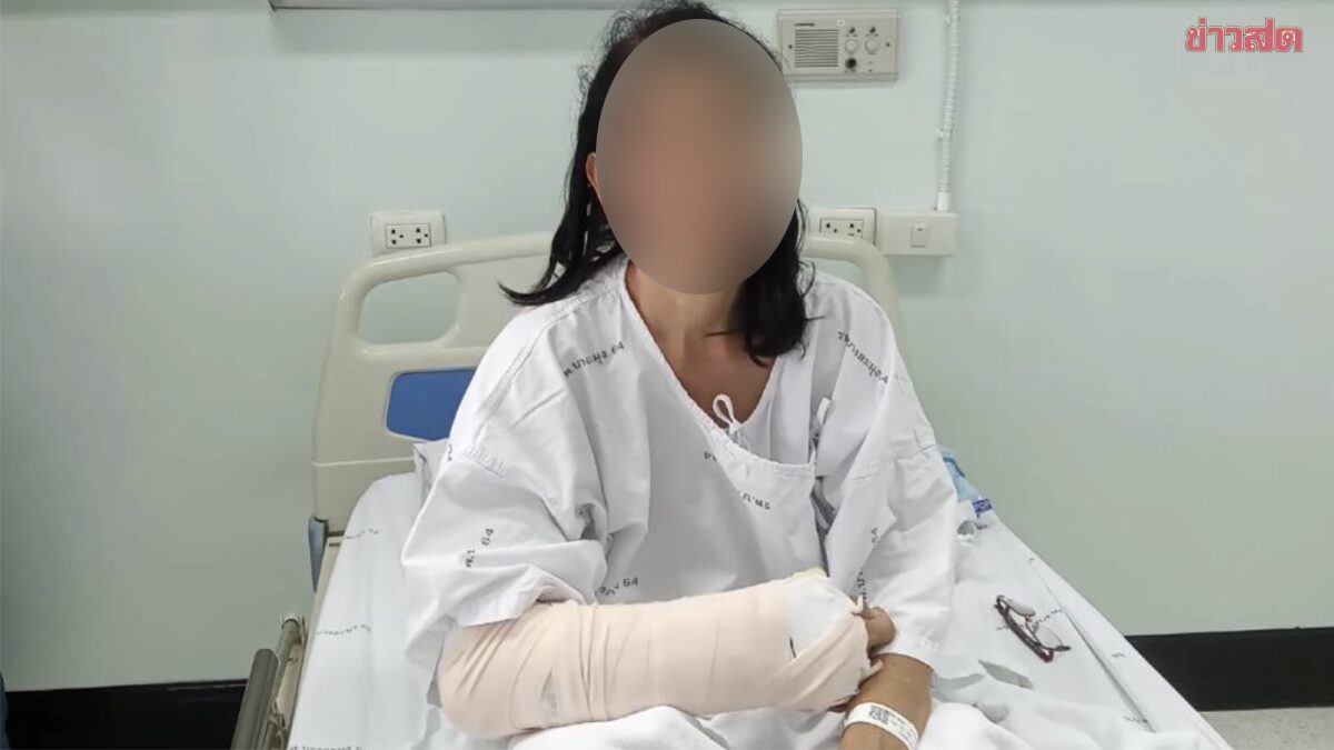หญิงไทยแทบตาย ผัวฝรั่งสุดเถื่อน ซ้อมมา 5 ปี แขนหักยังบังคับทำงาน ต้องหนีมาอยู่วัด
