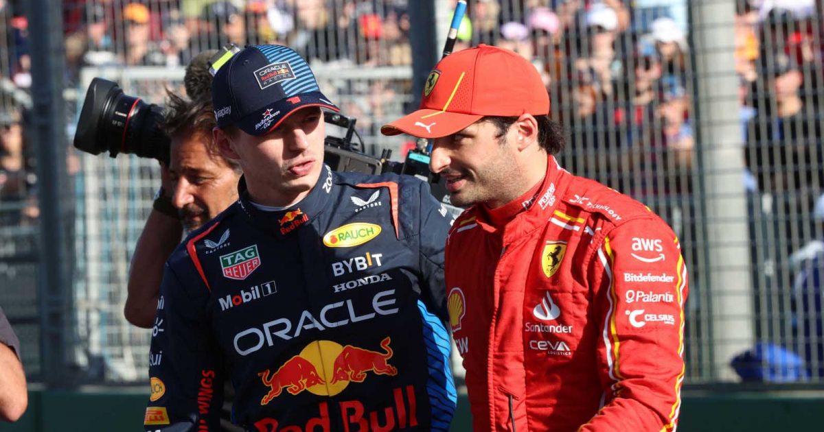 max verstappen ‘not eager’ to have carlos sainz as team-mate, claims dutch pundit