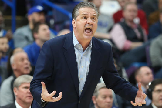 Head basketball coach John Calipari brought Kentucky to the Final Four four times within his first six seasons, but the Wildcats have struggled to earn NCAA tournament wins in recent years