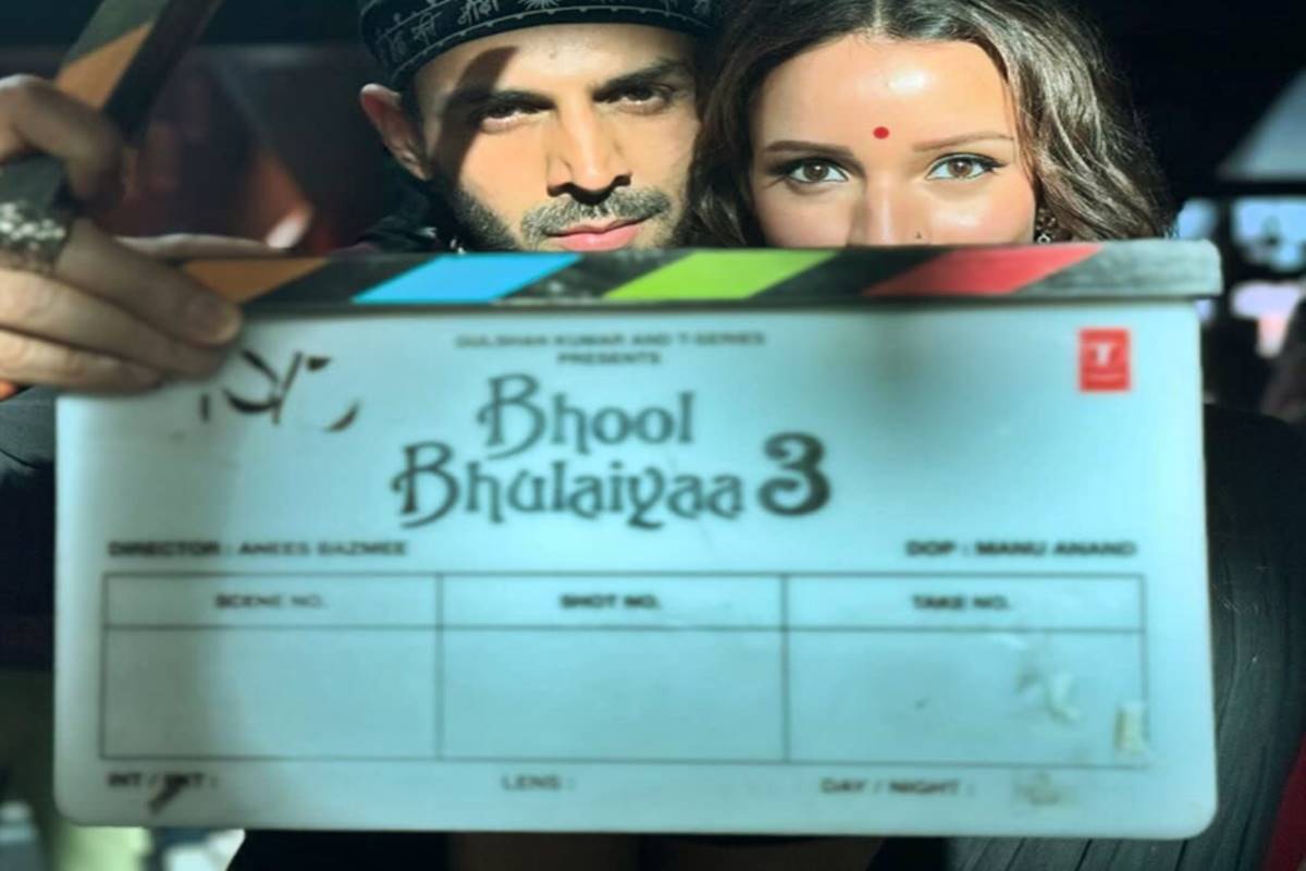 'Bhool Bhulaiyaa 3' First Schedule Wrapped By Kartik Aaryan And Triptii ...