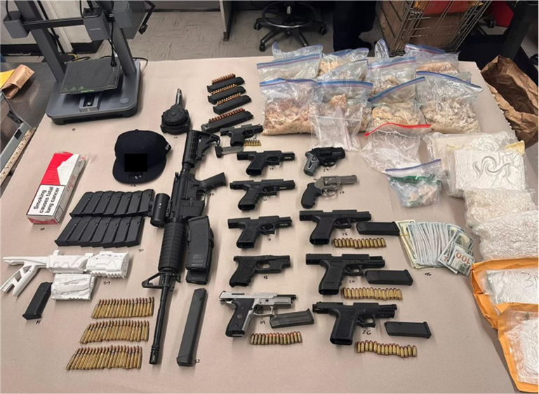 6 arrested, massive haul of weapons and narcotics seized in San Jose