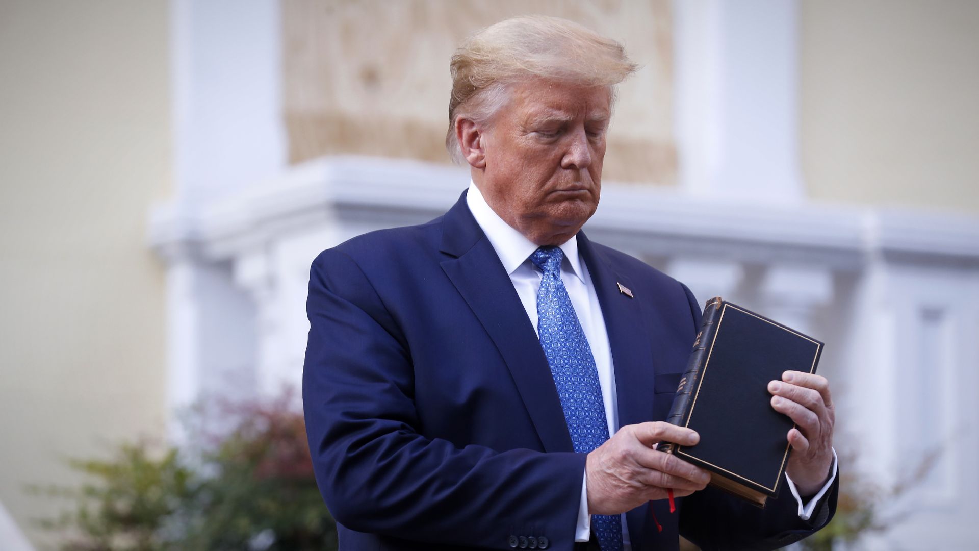 trump, billions richer, is selling bibles