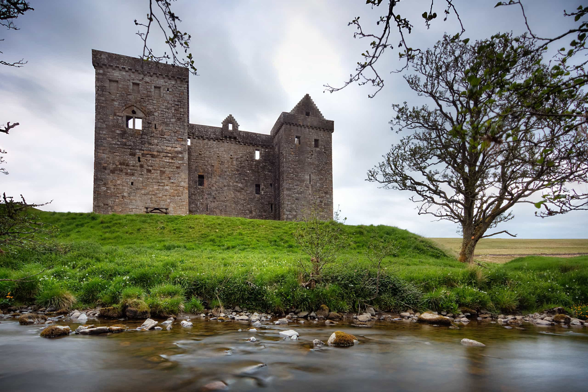 <p>The foreboding exterior of Hermitage Castle in Hawick casts an appropriately dark air over this 13th-century site. Built to control border access between frequently-warring Scotland and England, it was said to overlook "the bloodiest valley in Britain." </p><p><a href="https://www.msn.com/en-ca/community/channel/vid-7xx8mnucu55yw63we9va2gwr7uihbxwc68fxqp25x6tg4ftibpra?cvid=94631541bc0f4f89bfd59158d696ad7e">Follow us and access great exclusive content every day</a></p>
