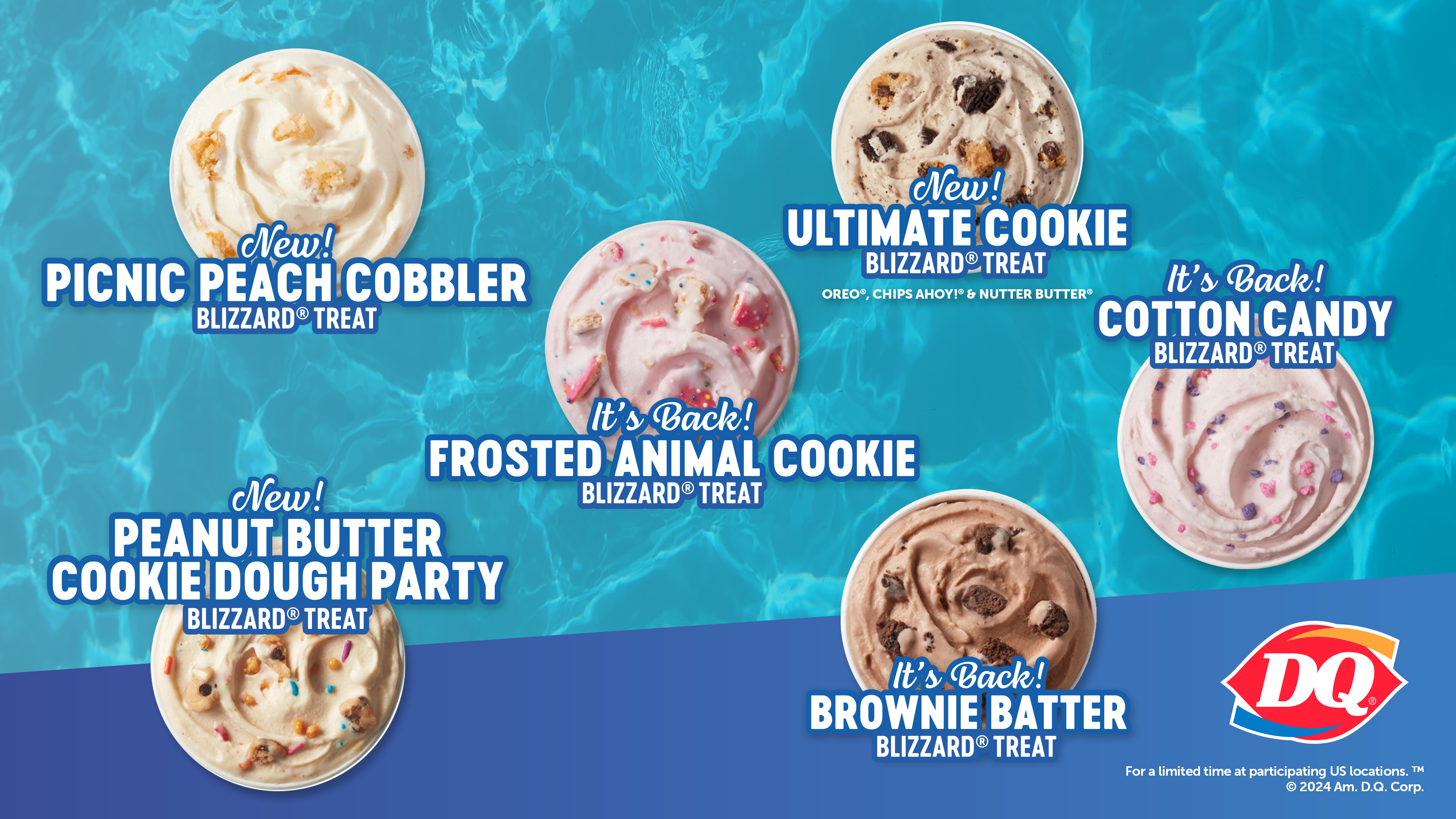 dairy queen announces new 2024 summer blizzard treat menu: here's when it'll be available