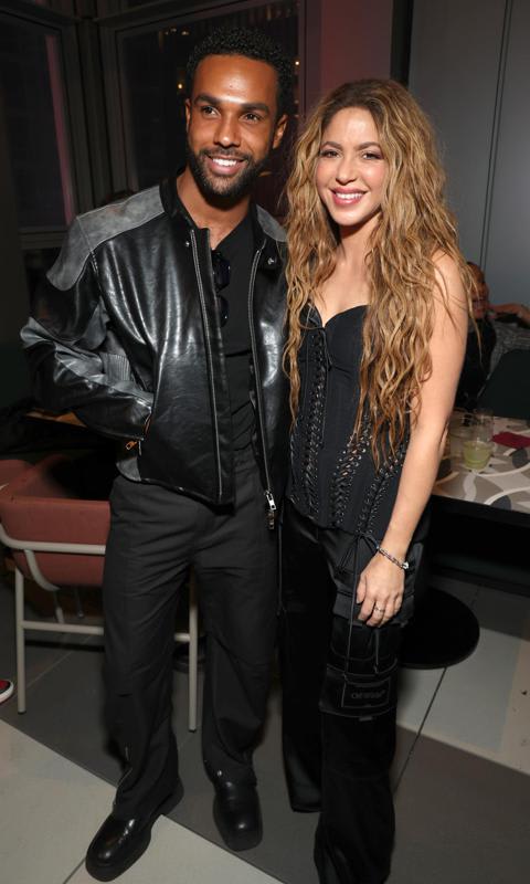 Shakira Goes On A Dinner Date With Lucien Laviscount After Her Surprise ...