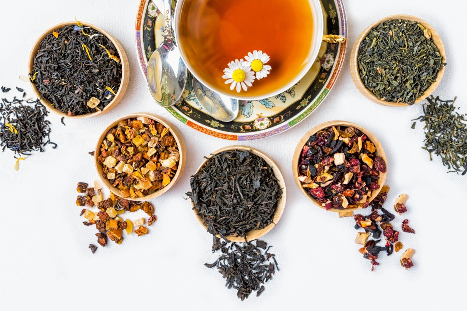 Image Credit: Shutterstock /liliya Vantsura <p><span>Herbal teas like chamomile, lavender, and peppermint can promote relaxation and calmness, making them excellent choices for reducing stress and promoting mental well-being. Additionally, beverages like green tea and matcha contain compounds like L-theanine, which has been shown to have calming effects on the brain. Real-life examples include winding down with a cup of chamomile tea before bed or enjoying a matcha latte as a mid-afternoon pick-me-up.</span></p>