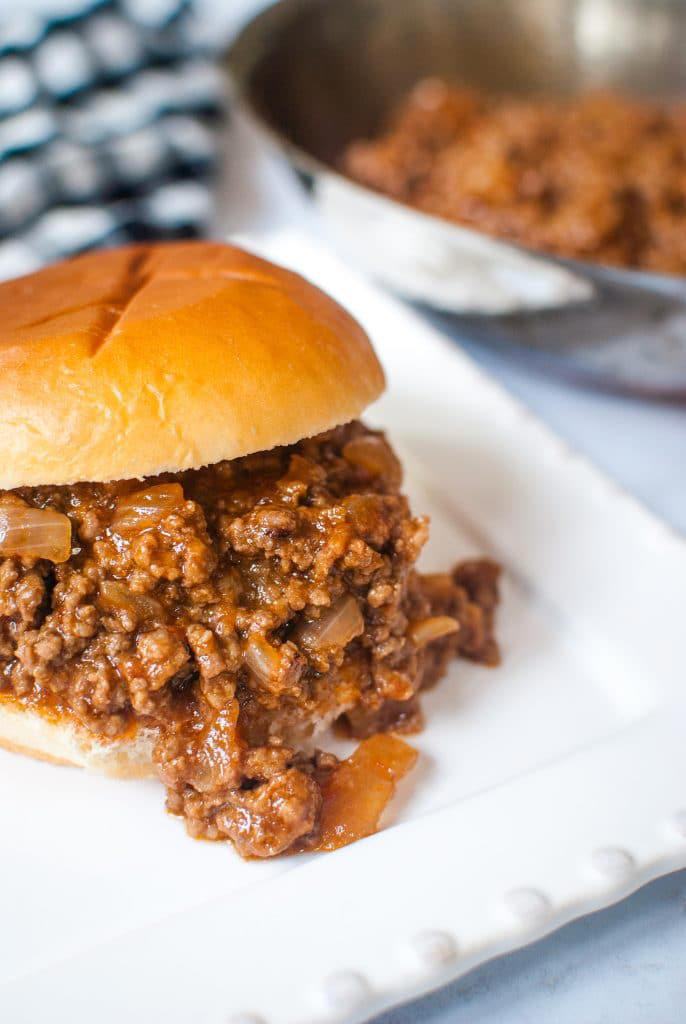 Homemade Sloppy Joes Recipe (Old Fashioned 1950s)