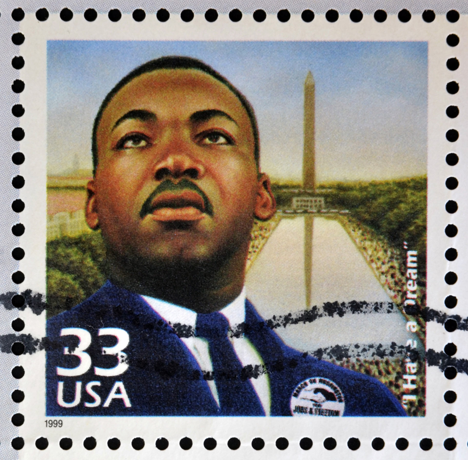 The 1999 "I Have a Dream" stamp was issued in September of that year, 20 years after the "Black Heritage Series" stamp was issued.<p>You may also like:<a href="https://www.starsinsider.com/n/409402?utm_source=msn.com&utm_medium=display&utm_campaign=referral_description&utm_content=347864v15en-us"> Nickelodeon stars: Then and now </a></p>
