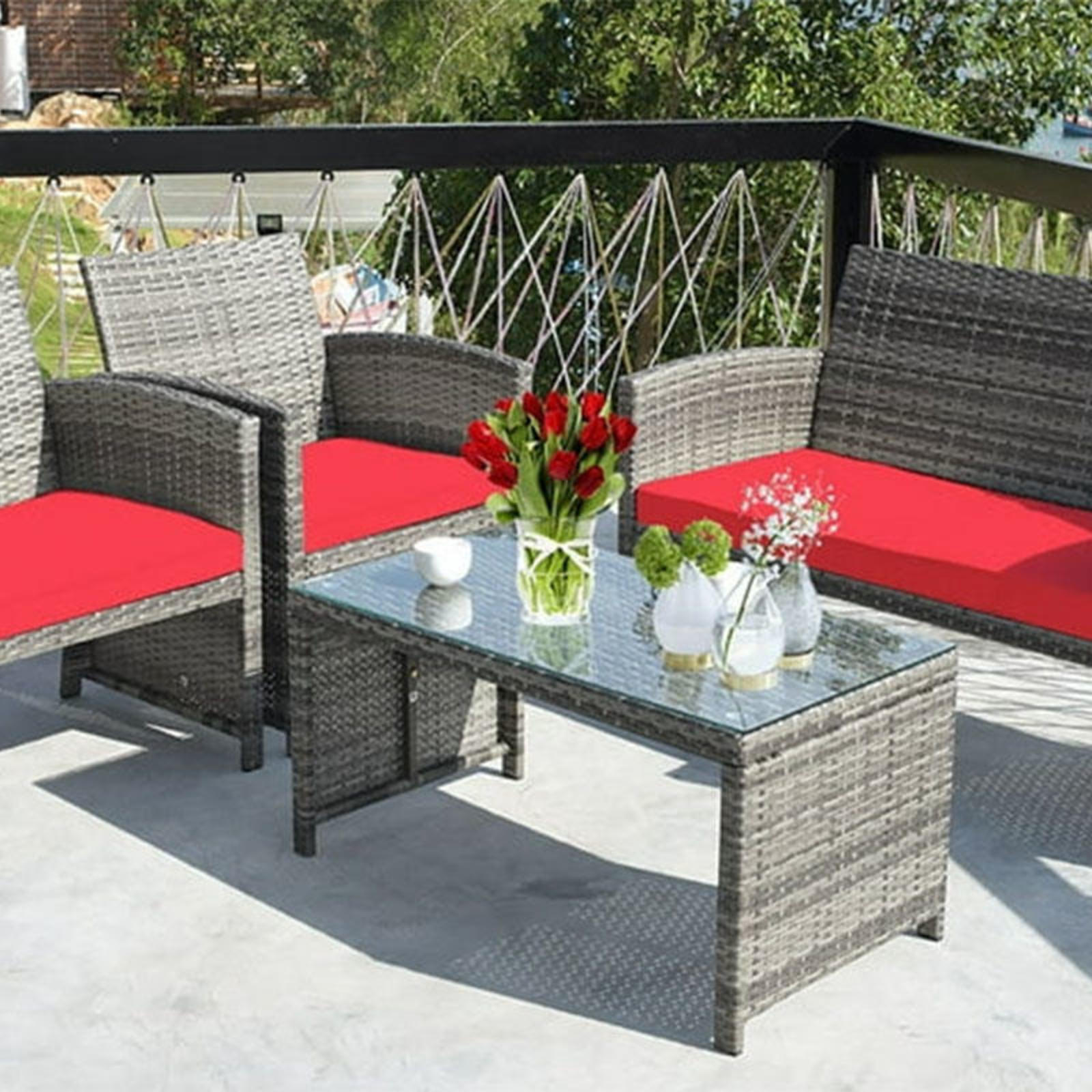 Walmart Is Practically Giving Away This Bestselling 4-piece Rattan ...