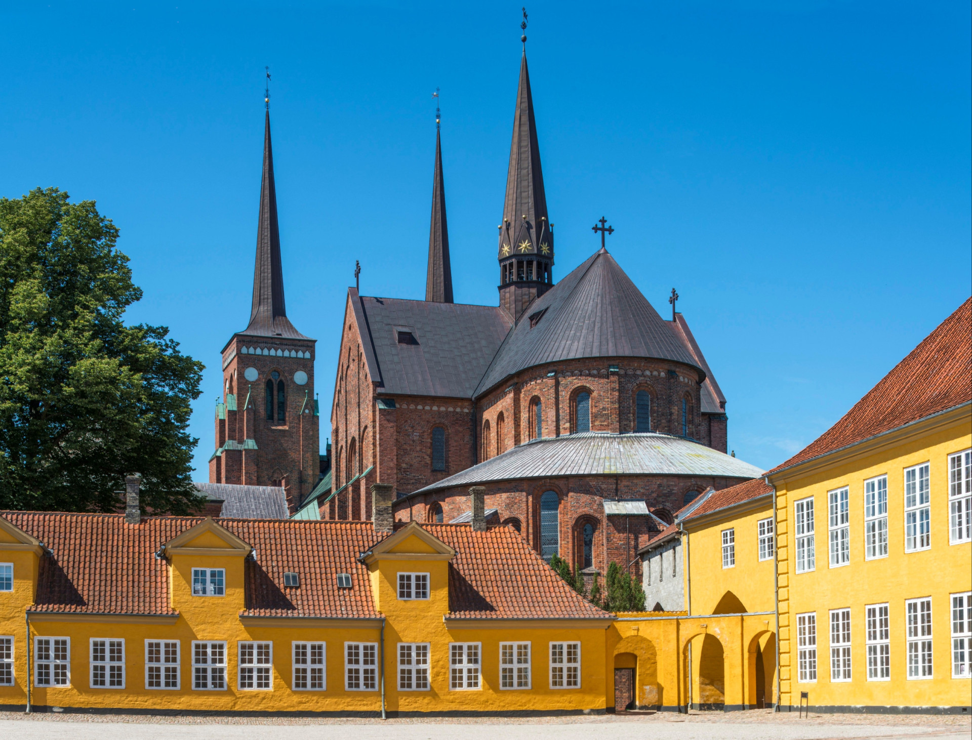 <p>Roskilde Cathedral is the most important church in Denmark, the official royal burial church of the Danish monarchs, and a UNESCO World Heritage Site. One of the earliest examples in Scandinavia of a Gothic cathedral built in brick, the cathedral stands tall and impressive on the island of Zealand.</p><p><a href="https://www.msn.com/en-us/community/channel/vid-7xx8mnucu55yw63we9va2gwr7uihbxwc68fxqp25x6tg4ftibpra?cvid=94631541bc0f4f89bfd59158d696ad7e">Follow us and access great exclusive content every day</a></p>