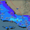 Map shows storms set to soak California bringing rain back to San Francisco and Los Angeles<br>