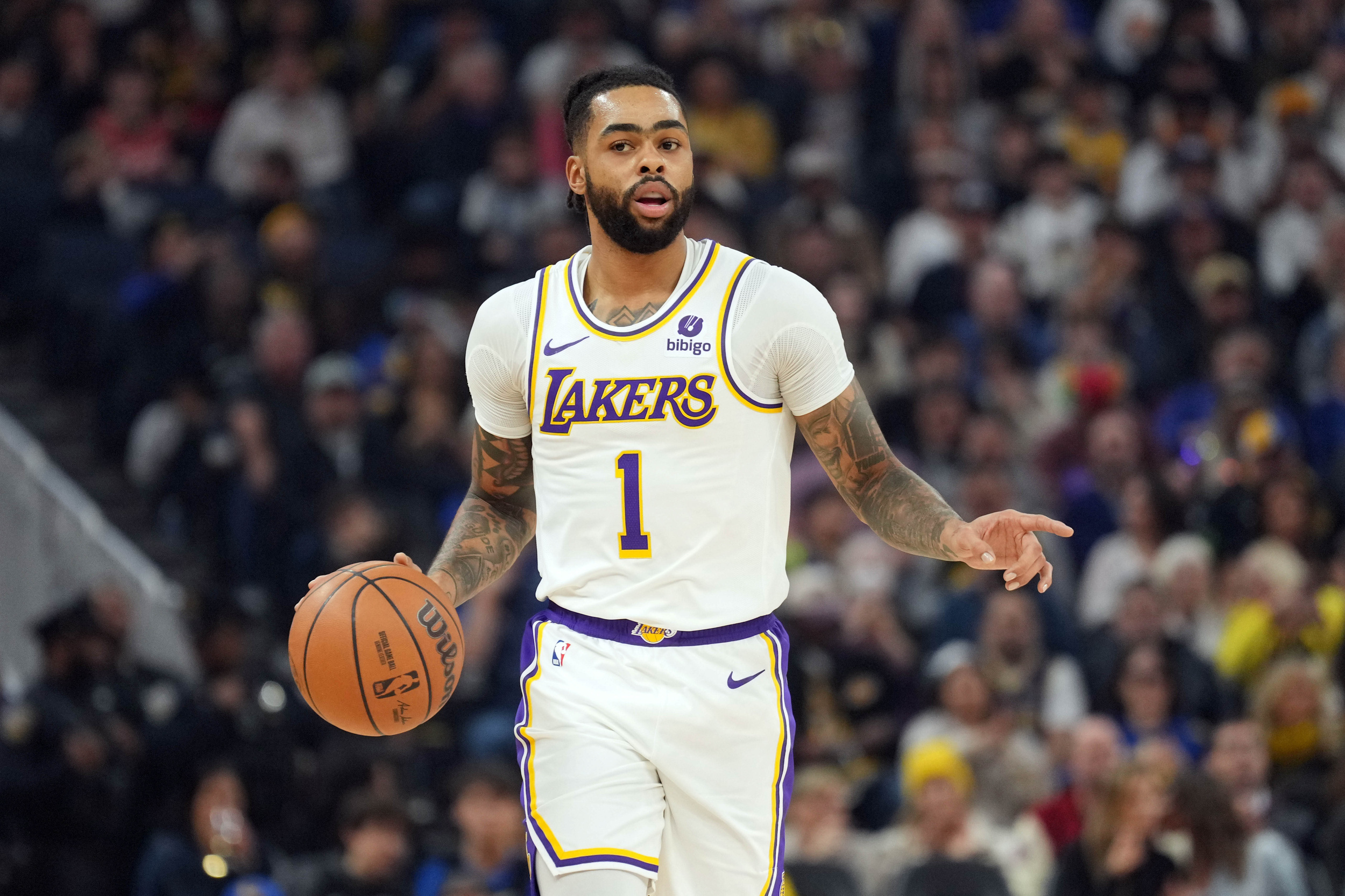 lakers guard d'angelo russell gets candid on impending free agency