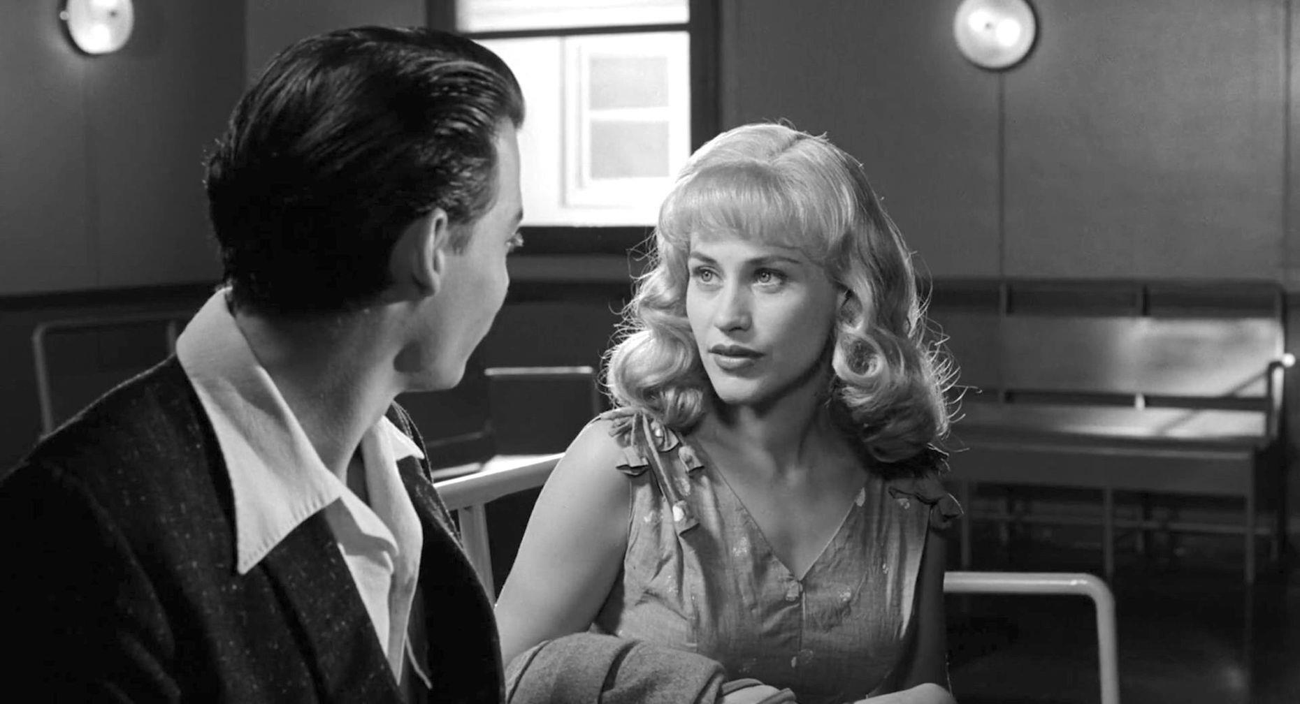 <p>Patricia Arquette added working with director Tim Burton to her list of achievements with this film. <em>Ed Wood</em> is a black and white biopic about <a href="https://musingsofamiddleagedgeek.blog/2019/09/21/tim-burtons-ed-wood-knocking-on-wood-for-25-years/" rel="noreferrer noopener">Edward D. Wood, a 1950s director</a> with a whimsically colourful personality. Patricia Arquette plays Kathy O’Hara, the main character’s romantic interest, alongside an impressive cast that includes Johnny Depp, Bill Murray, and Sarah Jessica Parker. <em>Ed Wood</em> was nominated for best cast ensemble at the Awards Circuit Community Awards and won two Academy Awards.</p>