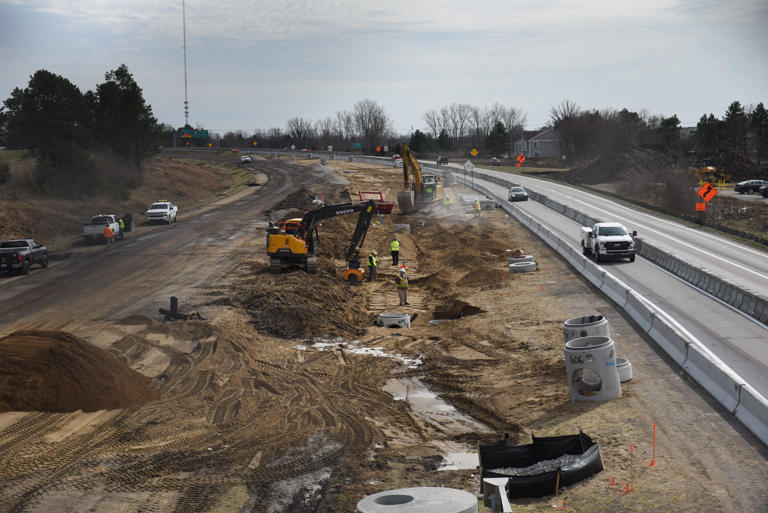 Bridging the gap: MDOT takes down bridge near Trowbridge Road as US 127 ...