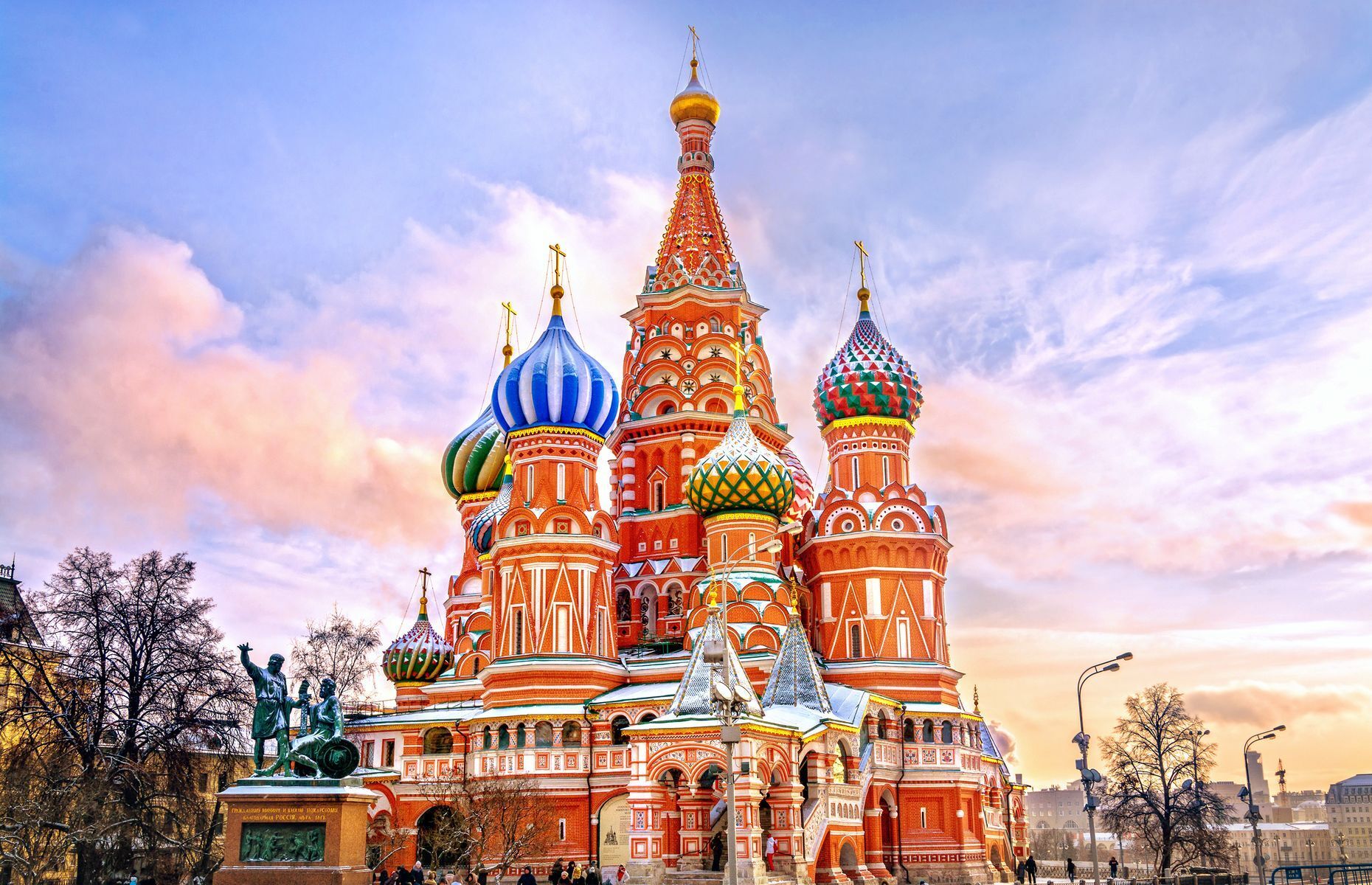<p>Representative of traditional Russian architecture, with its wooden structure and bell towers topped with colourful bulbs, St. Basil’s Cathedral is <a href="https://www.medievalists.net/2021/05/st-basils-cathedral-medieval-russias-iconic-building/" rel="noreferrer noopener">one of Moscow’s most iconic sites</a>. Tsar Ivan IV ordered the construction of this Red Square gem in the 16th century to celebrate the conquest of Kazan. According to legend, Ivan (who wasn’t called “The Terrible” for no reason!) then had the architects’ eyes <a href="https://www.rbth.com/arts/2016/07/12/8-facts-about-russias-best-known-church-st-basils-cathedral_611023" rel="noreferrer noopener">gouged out</a> to prevent them from producing similar works.</p>