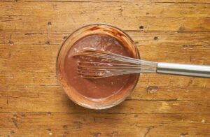 receta de bizcocho de chocolate y cacahuate a la miel