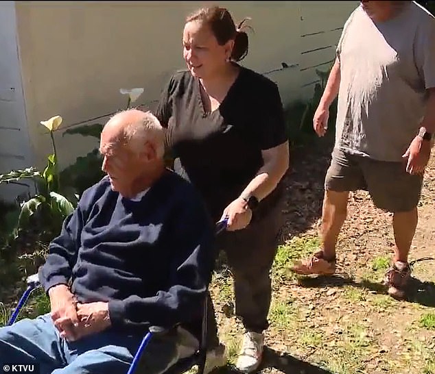 outrage as oakland officials go after 102-year-old wheelchair-bound man after he was unable to remove graffiti painted all over his home - as dem-run city threatens to fine him thousands