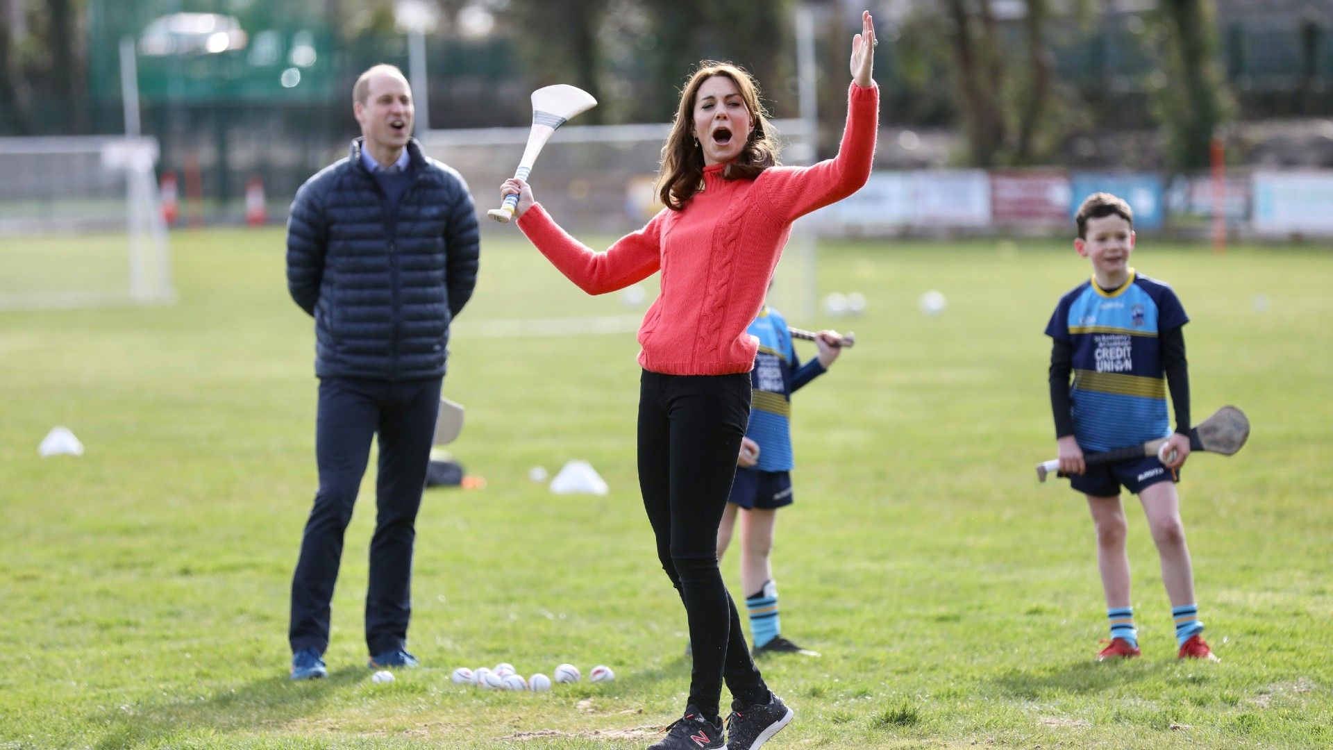 <p>                     From hockey to tennis and water polo, athleticism is just one of the many things which unite the Prince and Princess of Wales.                   </p>                                      <p>                     And during a visit to Ireland in 2020, Kate's hilarious reactions got the best of her as she clearly got heavily invested in a competition with William.                   </p>                                      <p>                     Their competitiveness has been discussed many times throughout the years, and Kate acknowledged it herself during an appearance on Mike Tindall's <em>The Good, The Bad and The Rugby</em> podcast in September 2023.                   </p>                                      <p>                     Joining William and Princess Anne ahead of the Rugby World Cup for the special episode, Kate tried to deny her competitive nature at first, before Mike told listeners "I've seen her play beer pong, she is!"                   </p>                                      <p>                     She then revealed all, saying "I don't think we've [she and William] actually managed to finish a game of tennis... It becomes a mental challenge between the two of us."                   </p>