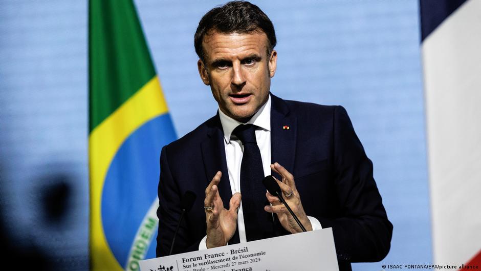 macron says mercosur-eu deal is 'very bad' for both sides