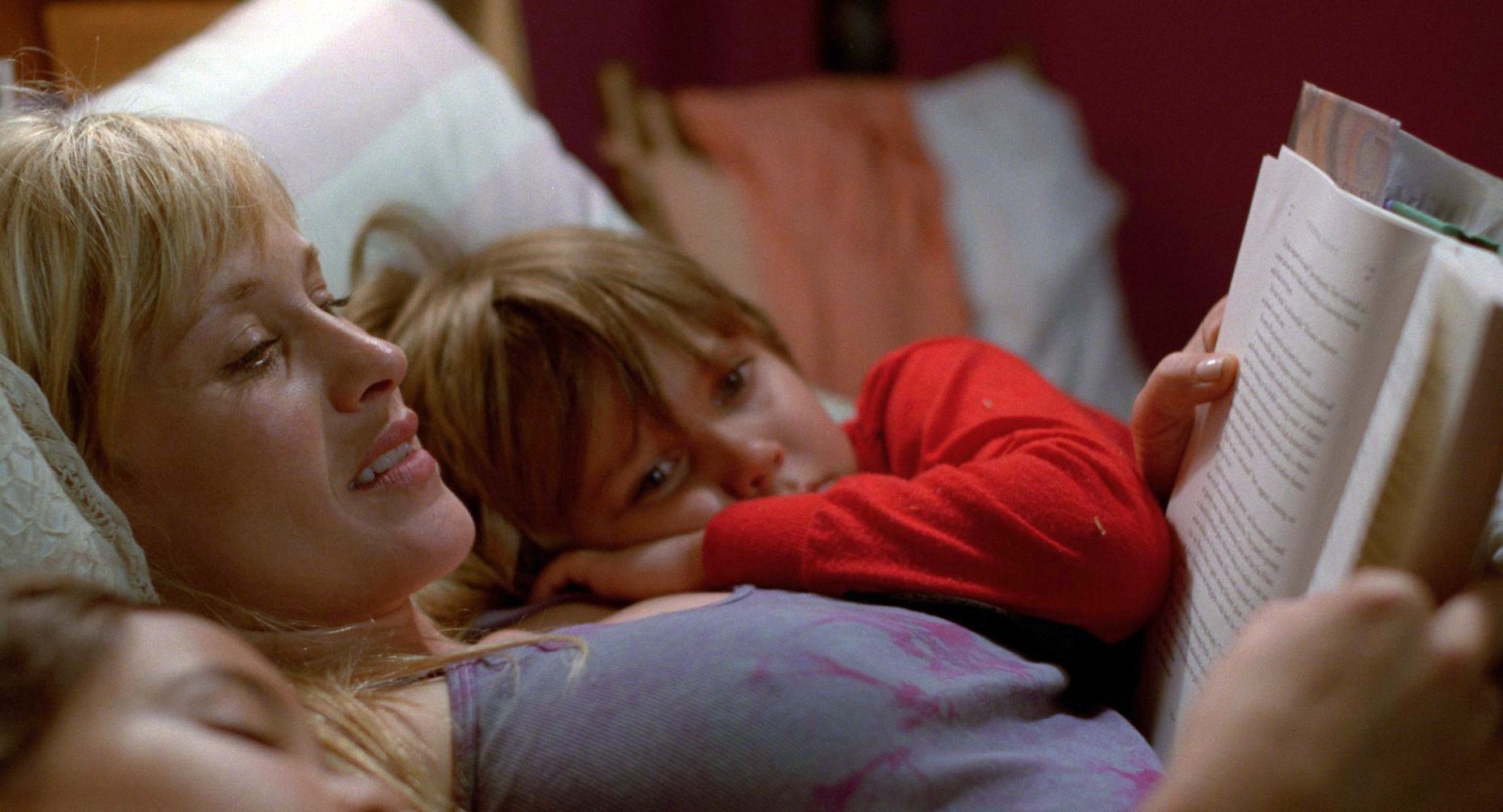 <p>When director Richard Linklater called Patricia Arquette to offer her the role of a mother in this film shot over 12 years, Patricia Arquette <a href="https://www.npr.org/2015/01/13/376746926/the-magic-of-the-boyhood-experiment-time-and-patience" rel="noreferrer noopener">didn’t hesitate</a>. Released in 2014, this film follows a divorced mother and her two children for over a decade. The ambitious project’s mix of <a href="https://variety.com/2015/film/awards/groundbreaking-boyhood-evolved-as-a-process-with-no-plan-b-1201431631/" rel="noreferrer noopener">fiction and reality</a> made headlines, primarily because the actors age authentically in front of the camera. The role earned Patricia Arquette multiple awards, including an Oscar for best supporting actress, a BAFTA, and a Golden Globe.</p>