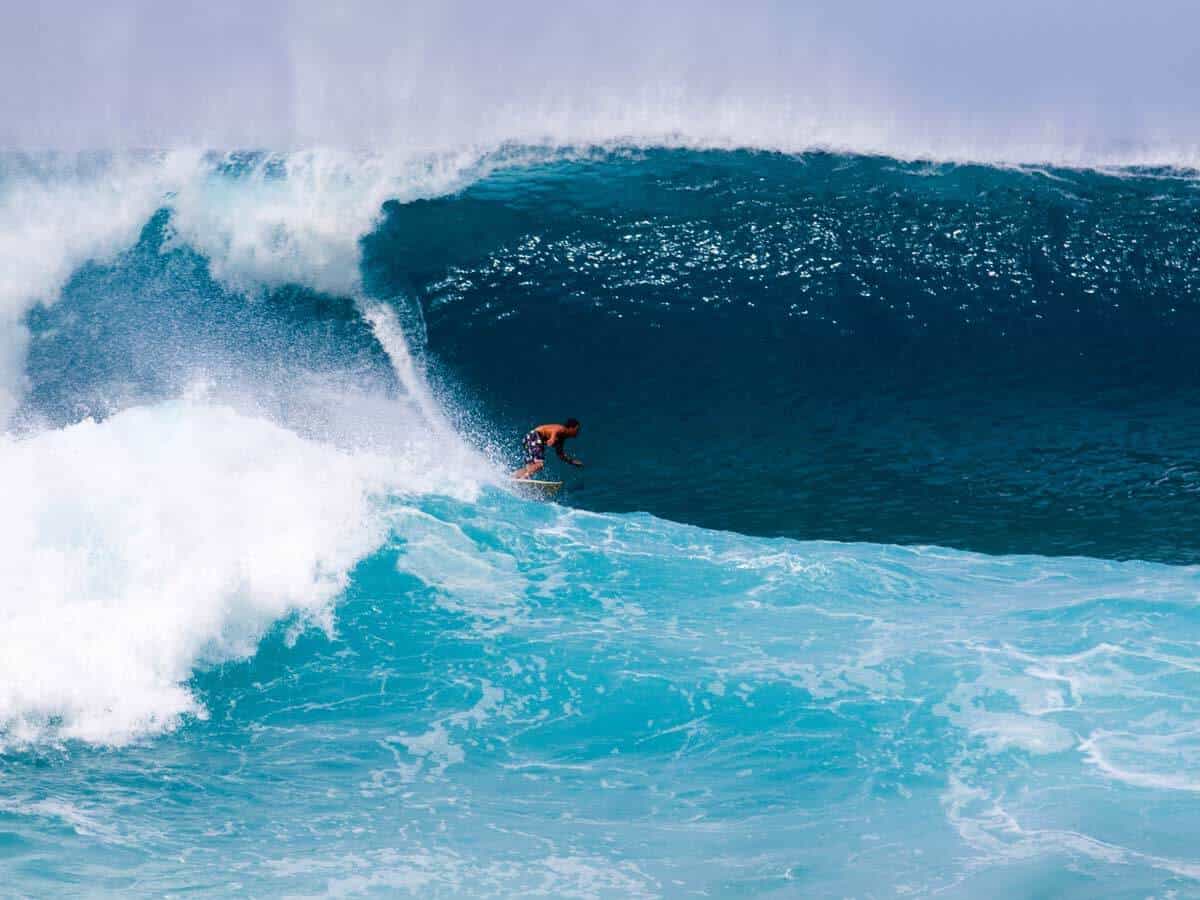 <p>If there’s one outdoor activity that Hawaii is known for, it’s surfing. There are loads of beaches across the islands where you can surf some fantastic swells, but the most famous is Pipeline.</p><p>Located on the North Shore of Oahu, this famed surfing beach is for professionals only. During the winter, waves often reach over 30 feet high! These massive waves make Pipeline the ideal place for all sorts of surf competitions, including the Billabong Pro Pipeline and the Da Hui Backdoor Shootout.</p><p>Even if a surf competition isn’t happening during your visit, there’s a good chance that you’ll see surfing greats like Kelly Slater, Billy Kemper, and Carissa Moore riding the waves at Pipeline. So be sure to add this one-of-a-kind spot to your Hawaii bucket list.</p>