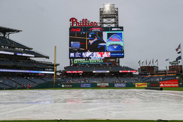 Phillies’ season opener against Braves postponed to Friday due to rain