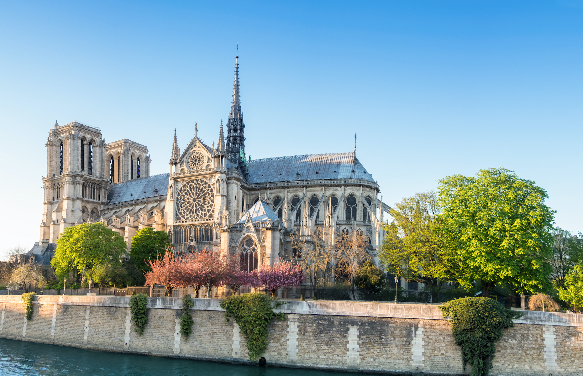<p>This medieval cathedral, immortalized by Victor Hugo, suffered a major fire in April 2019. The church and its immediate surroundings were then <a href="https://www.britannica.com/topic/Notre-Dame-de-Paris" rel="noreferrer noopener">closed to the public</a> as restoration work began. Prior to the fire, this jewel of Gothic art, located on the Île de la Cité, received <a href="https://www.eutouring.com/facts_notre_dame_cathedral.html" rel="noreferrer noopener">13 million annual visitors</a> and up to 50,000 per day during major Catholic holidays, making it <a href="https://www.news18.com/news/lifestyle/notre-dame-cathedral-in-paris-tops-list-of-most-visited-monuments-once-again-1778075.html" rel="noreferrer noopener">Europe’s most visited monument</a>. Notre-Dame de Paris has actually undergone <a href="https://www.britannica.com/topic/Notre-Dame-de-Paris" rel="noreferrer noopener">major restorations</a> since the 19th century.</p>
