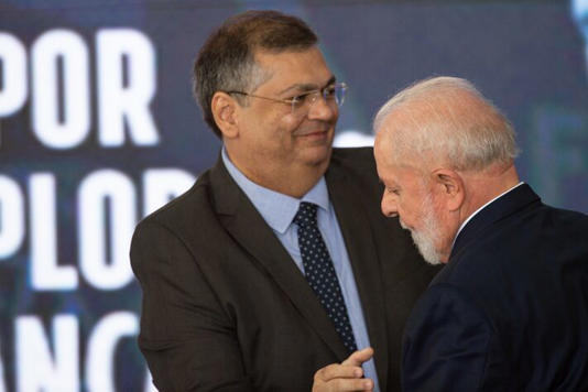 Lula disse que Dino seria um "comunista do bem" na Suprema Corte. Foto: Marccelo Camargo/Agência Brasil