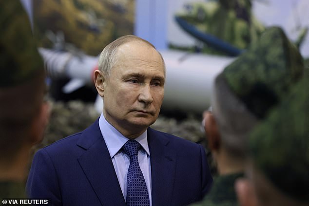 putin says any f-16 jets donated to ukraine will be shot down but says it is 'complete nonsense' that russia will attack any nato nation and mocks 'scared' czech republic