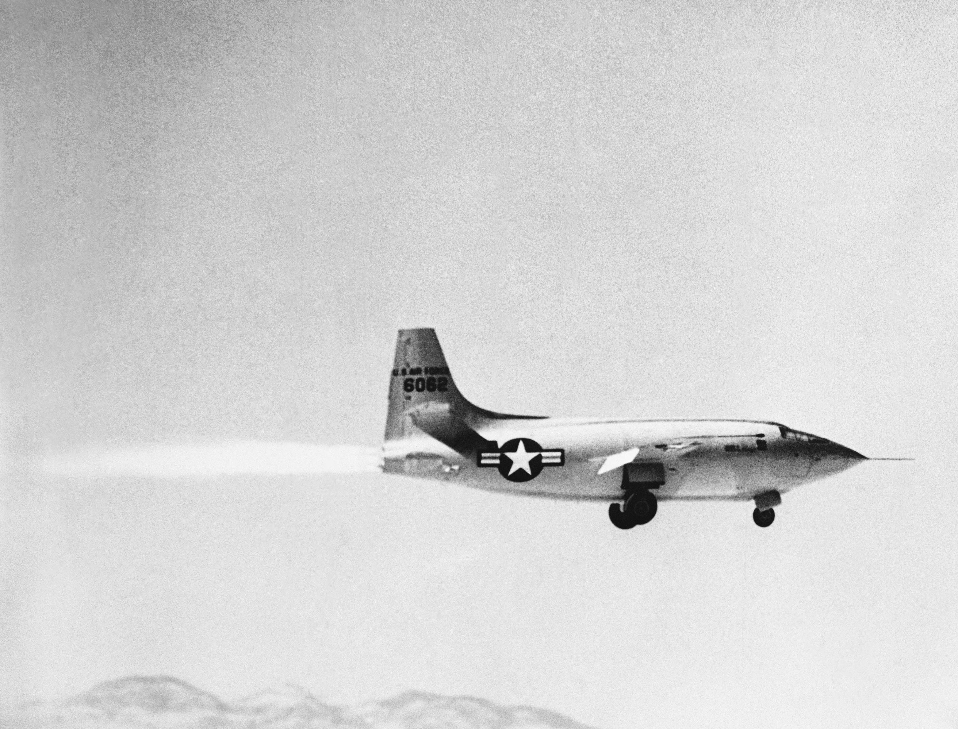 <p>In 1947, the <a href="https://www.businessinsider.com/70-years-since-chuck-yeager-broke-the-sound-barrier-what-it-was-like-2017-10">Bell X-1 became the first airplane in the world to fly faster than the speed of sound</a>, soaring over the Mojave Desert, which is designated for special flight use and has a 50-mile supersonic corridor used for Mach speed flight tests over land.</p><p>Other famous planes that took off from the Mojave include a rocket-powered experimental jet called the North American X-15. According to the <a href="https://www.si.edu/object/north-american-x-15%3Anasm_A19690360000">Smithsonian</a>, it was the first winged aircraft to fly four, five, and six times the speed of sound.</p>