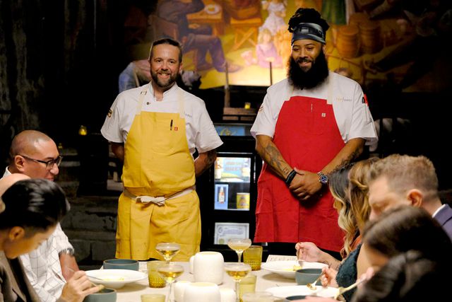 top chef: one contestant reveals a diagnosis and everyone makes a fine-dining meal on a tight budget