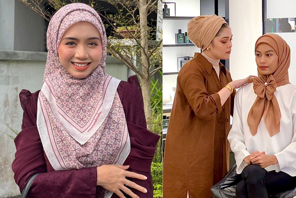 visor-style hijab to top fashion chart this aidilfitri