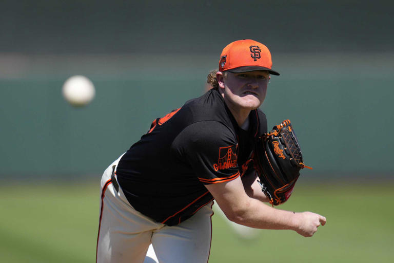 Logan Webb is set to start for the Giants on Opening Day in San Diego at 1 p.m. Thursday (NBCSBA/104.5, 680).