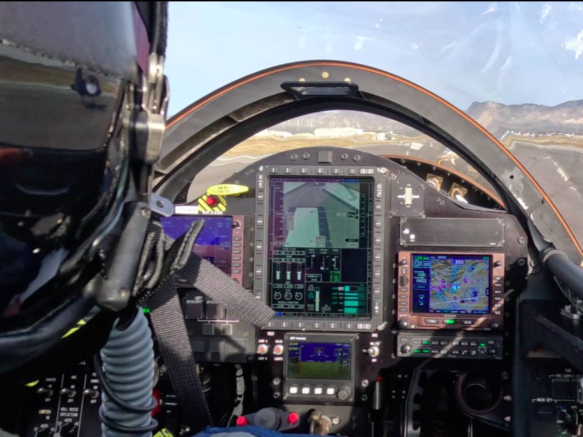 <p>The "augmented reality vision system" involves two cameras mounted on the nose that enable "excellent runway visibility" for the pilots.</p><p>According to <a href="https://boomsupersonic.com/flyby/dynamics-of-aircraft-first-flight">Boom</a>, this can improve aerodynamic efficiency and negate the need for Overture to have Concorde's famous movable nose — which lowered to reduce drag and give the pilots better visibility.</p><p>Meanwhile, Boom said XB-1 also tests strong but lightweight carbon composite materials, supersonic intakes that slow Mach speed air to subsonic speeds, and "digitally-optimized aerodynamics" that improve supersonic efficiency.</p>
