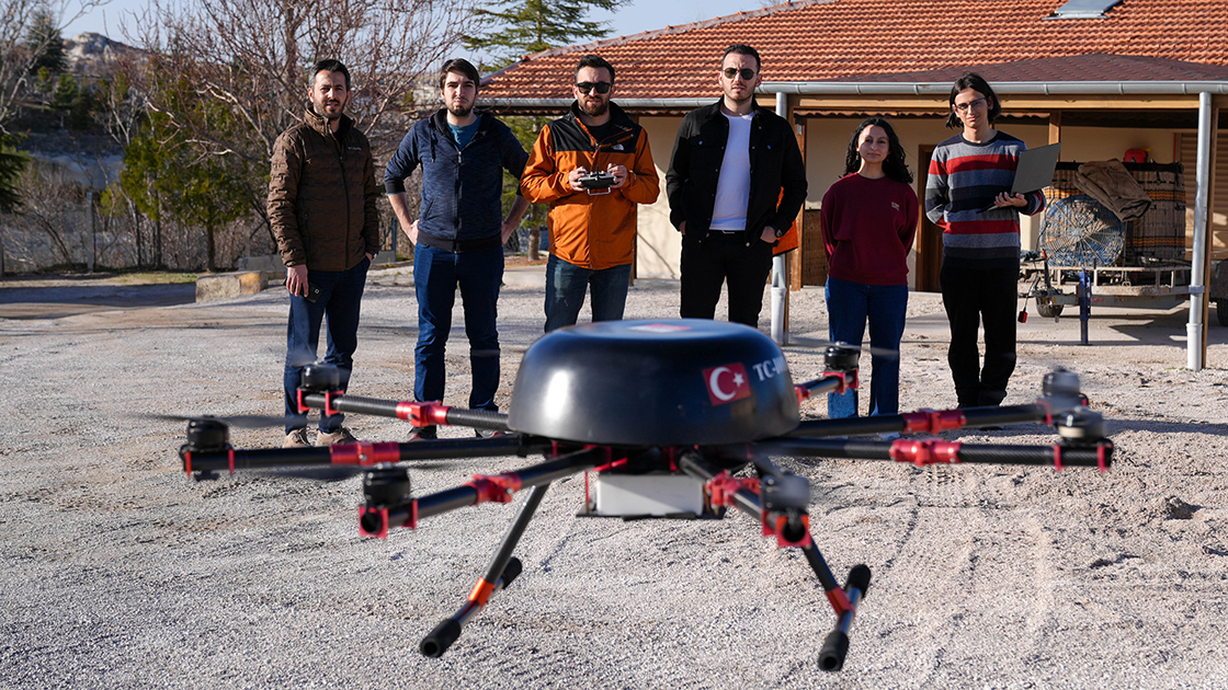 kapadokya üniversitesinde üretilen insansız hava aracı tescillendi
